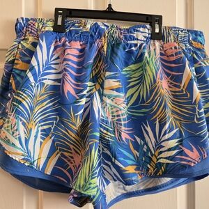 Tropical Blue Women's Shorts